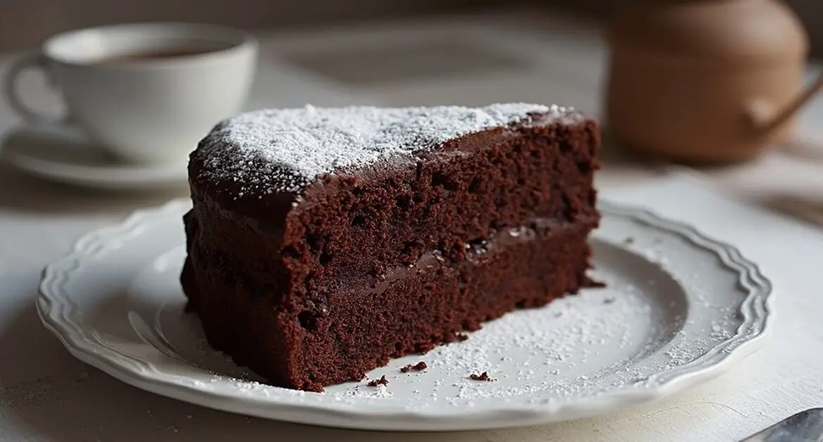 Chokoladekage uden smør