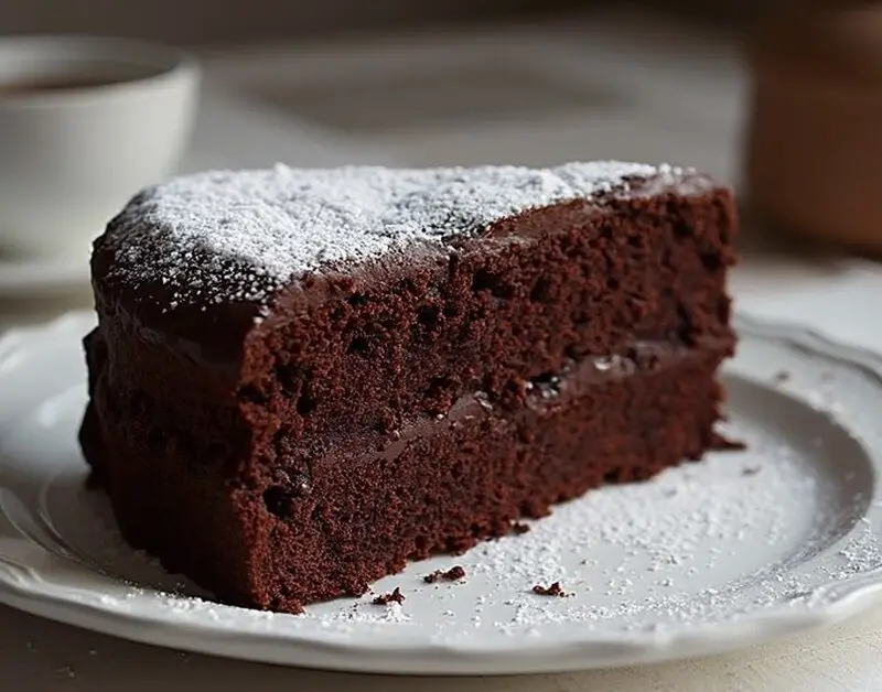 Chokoladekage uden smør