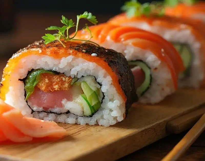 Hosomaki Sushi Små Maki