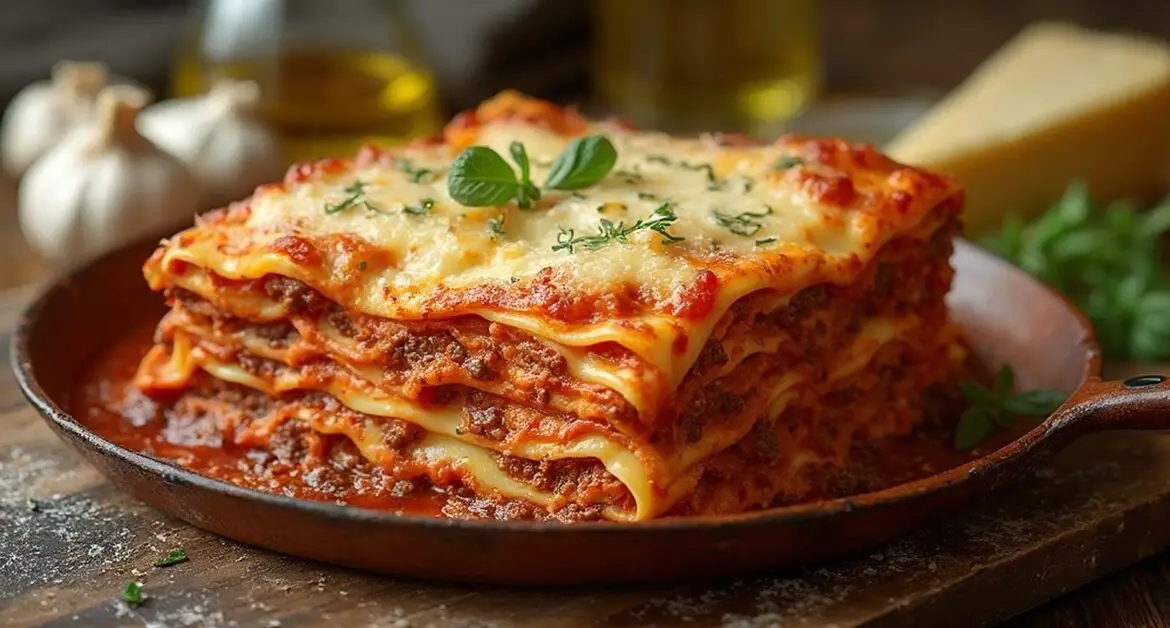 Lasagne i airfryer