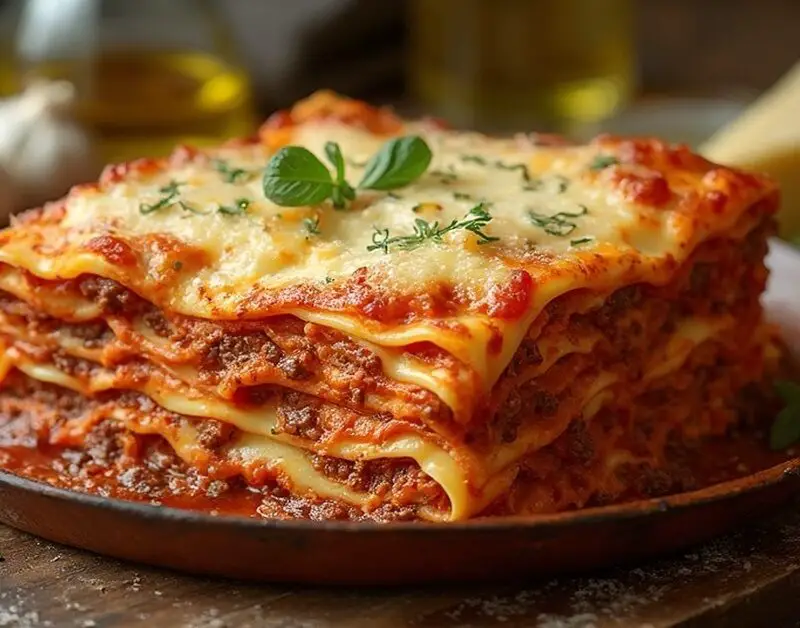 Lasagne i airfryer