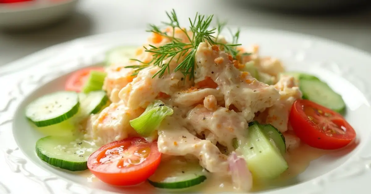 Surimi Salat Skalddyrsalat