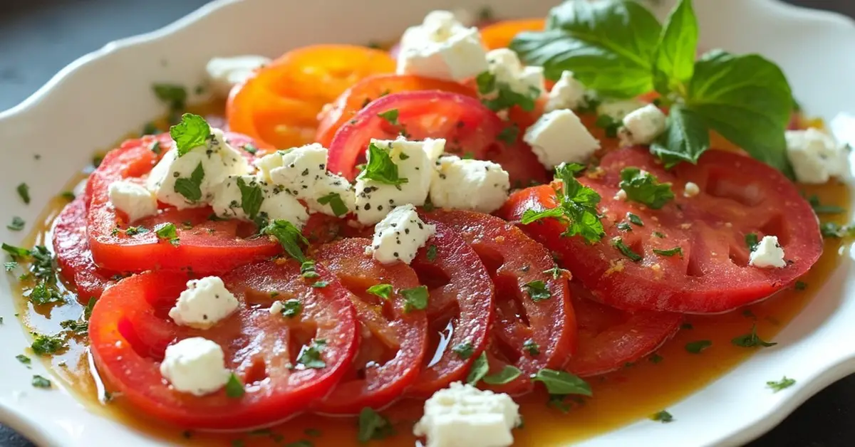 Tomatsalat med feta