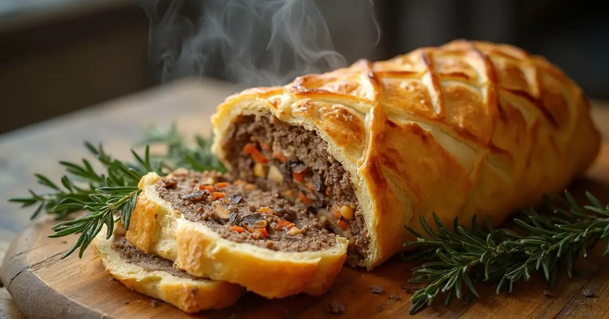 Vegetarisk beef wellington